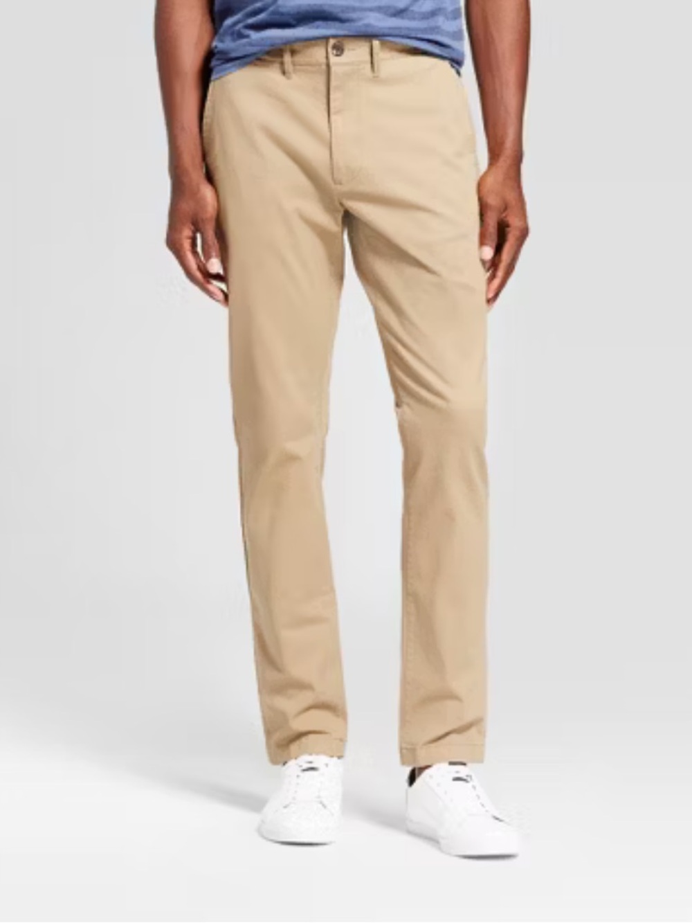 Goodfellow & Co Men's Straight Fit Chinos in Khaki